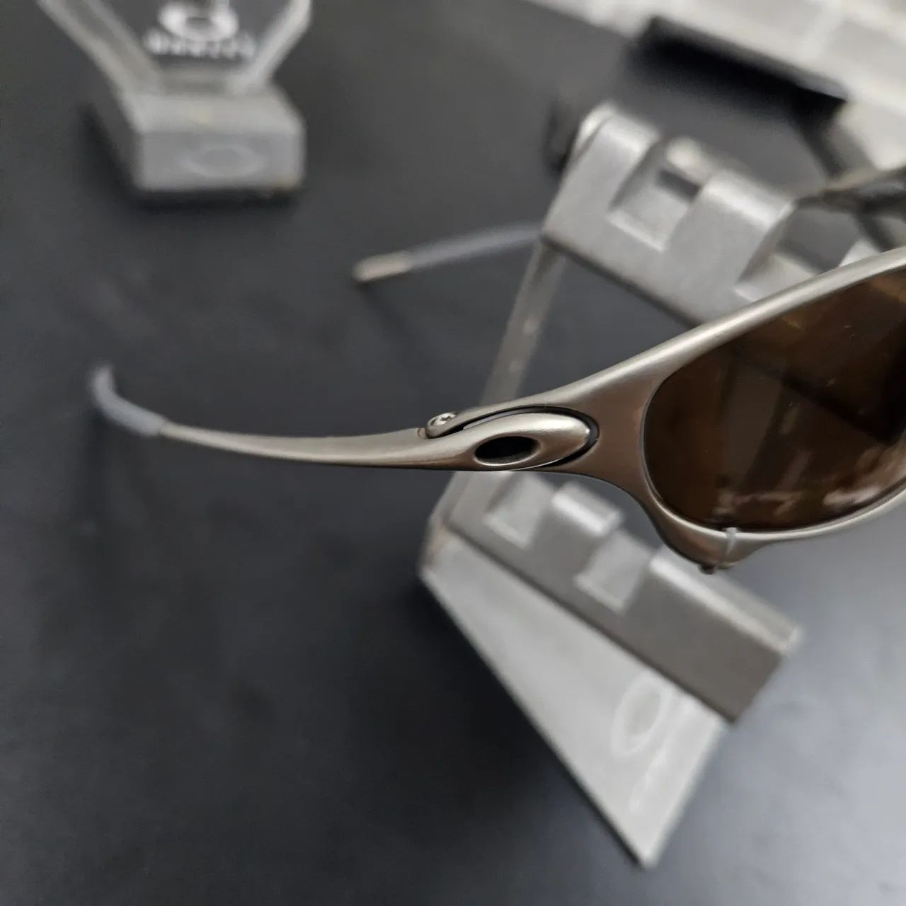 Oculos oakley juliet titanium - Foto 4