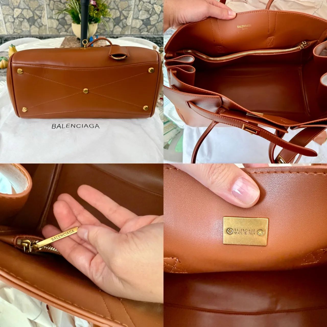 Bolsa Balenciaga Marrom - Foto 2