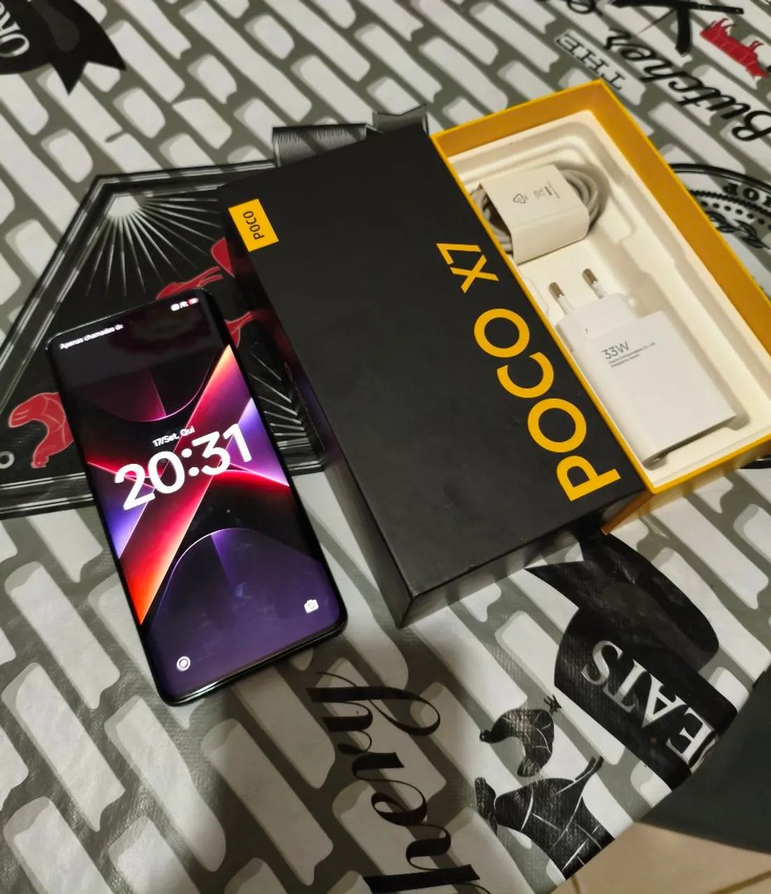 Poco x7 5g (Com defeito) - Foto 3