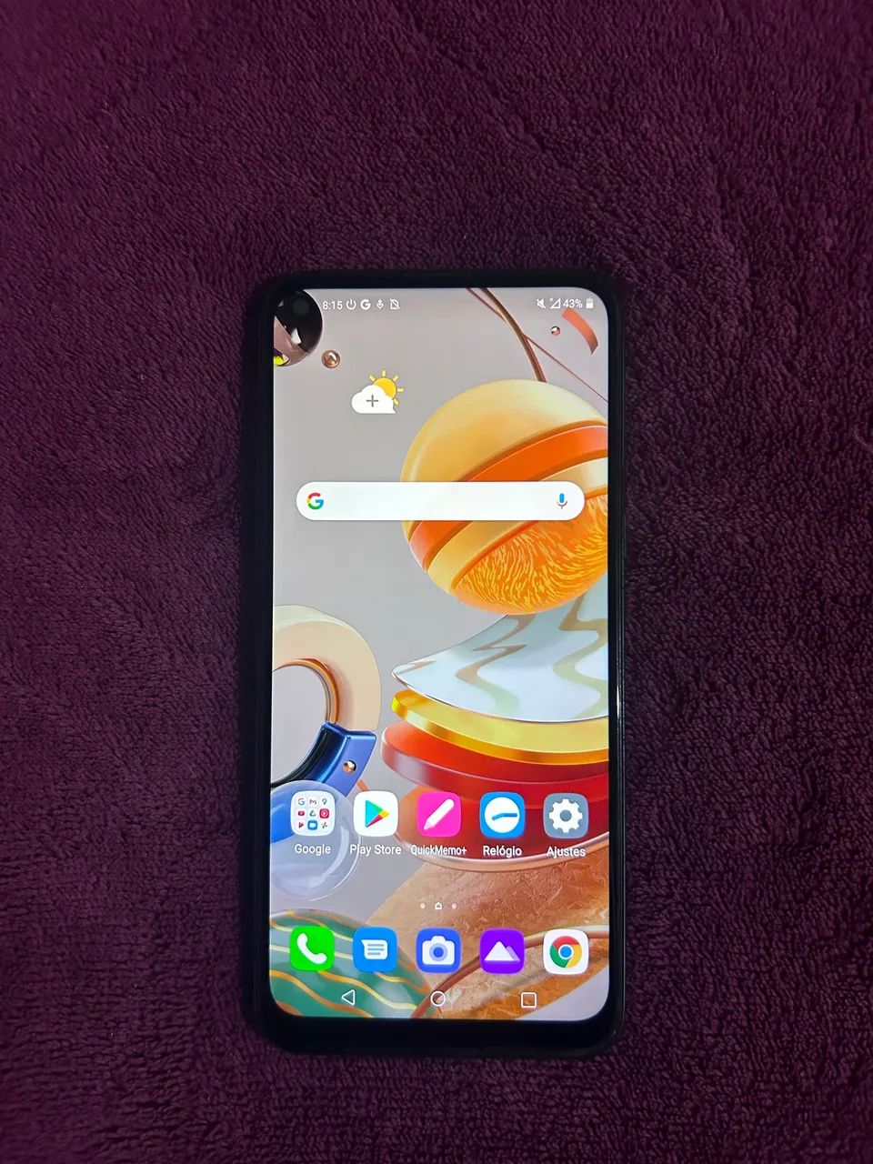 ? LG K61 128GB - Conservado, Funcionando Perfeitamente! - Foto 2
