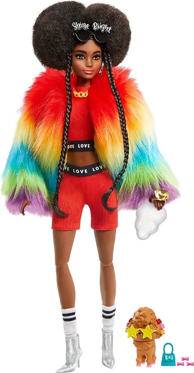 Barbie Extra Doll Barbie Rainbow Coat - 2020 - Foto 3
