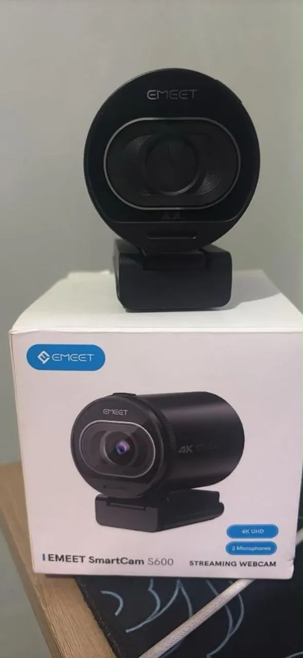 WEBCAM I EMEET SMARTCAM S600 4K UHD 2 MICRO - Foto 2