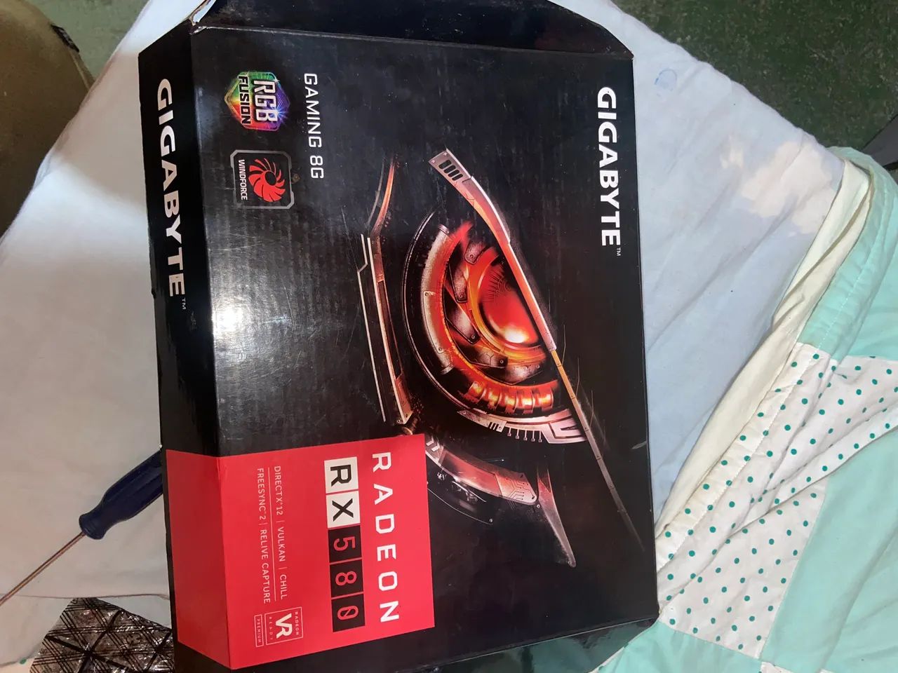 Placa de vídeo Rx 580 8Gb gigabyte  - Foto 4