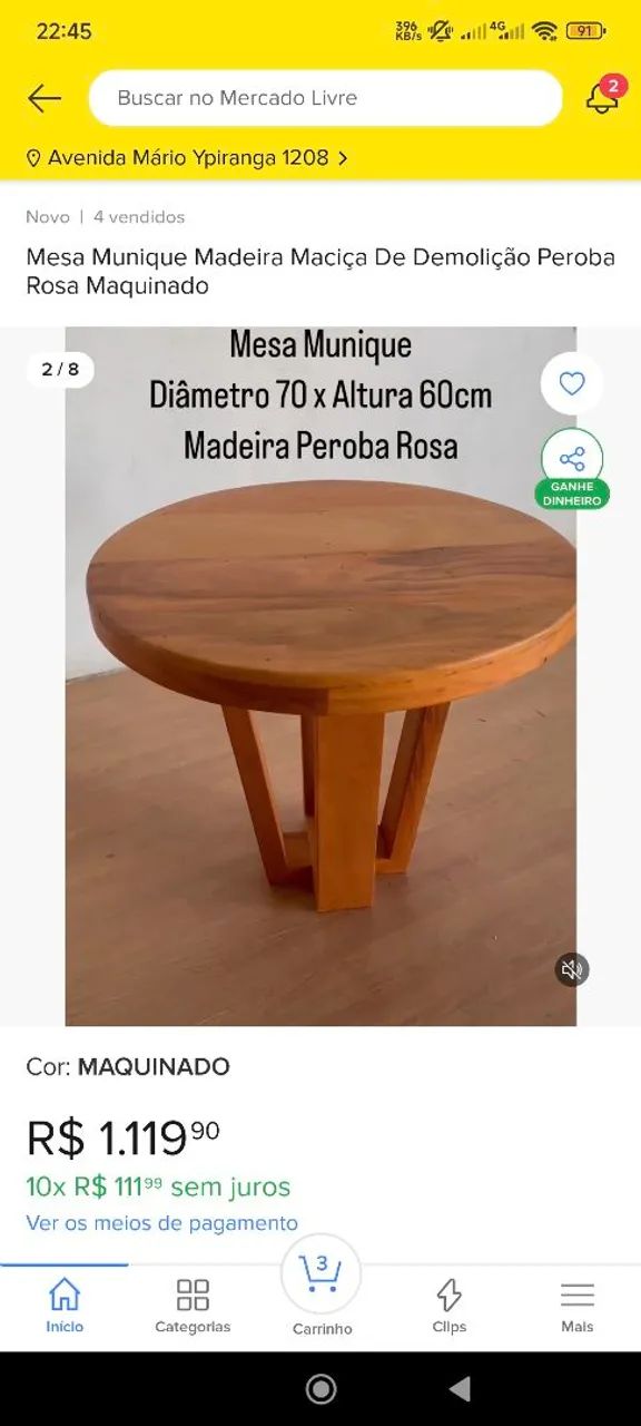 Mesa de centro  - Foto 3