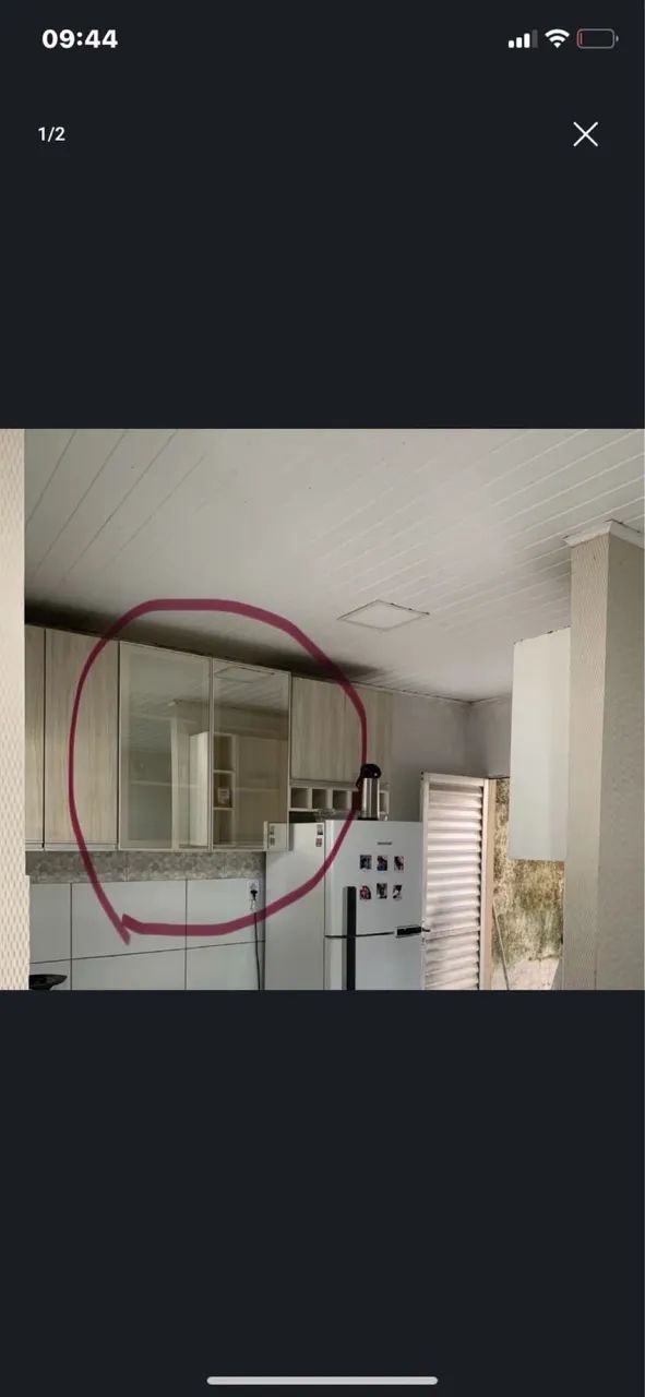 Armário suspenso com portas espelhadas  - Foto 3