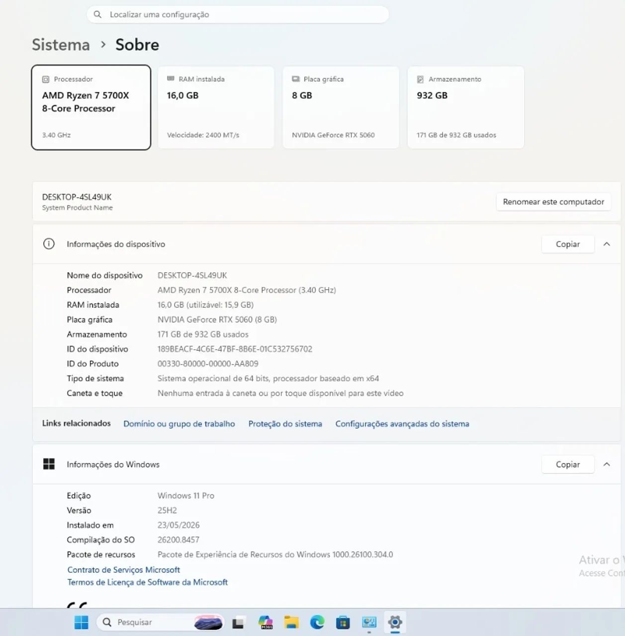 Computador Gamer - Novo - Foto 3