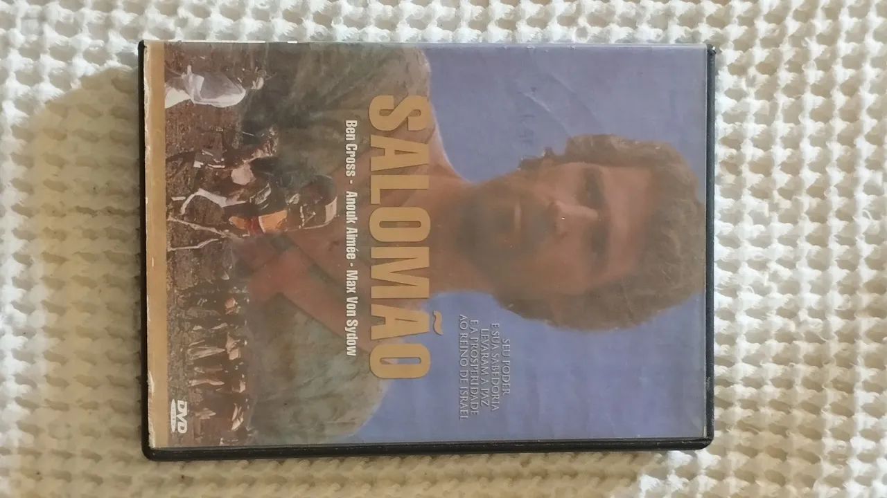 DVD original "Salomão"