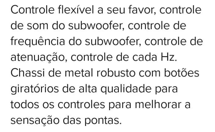 Equalizador de áudio sete bandas - Foto 3
