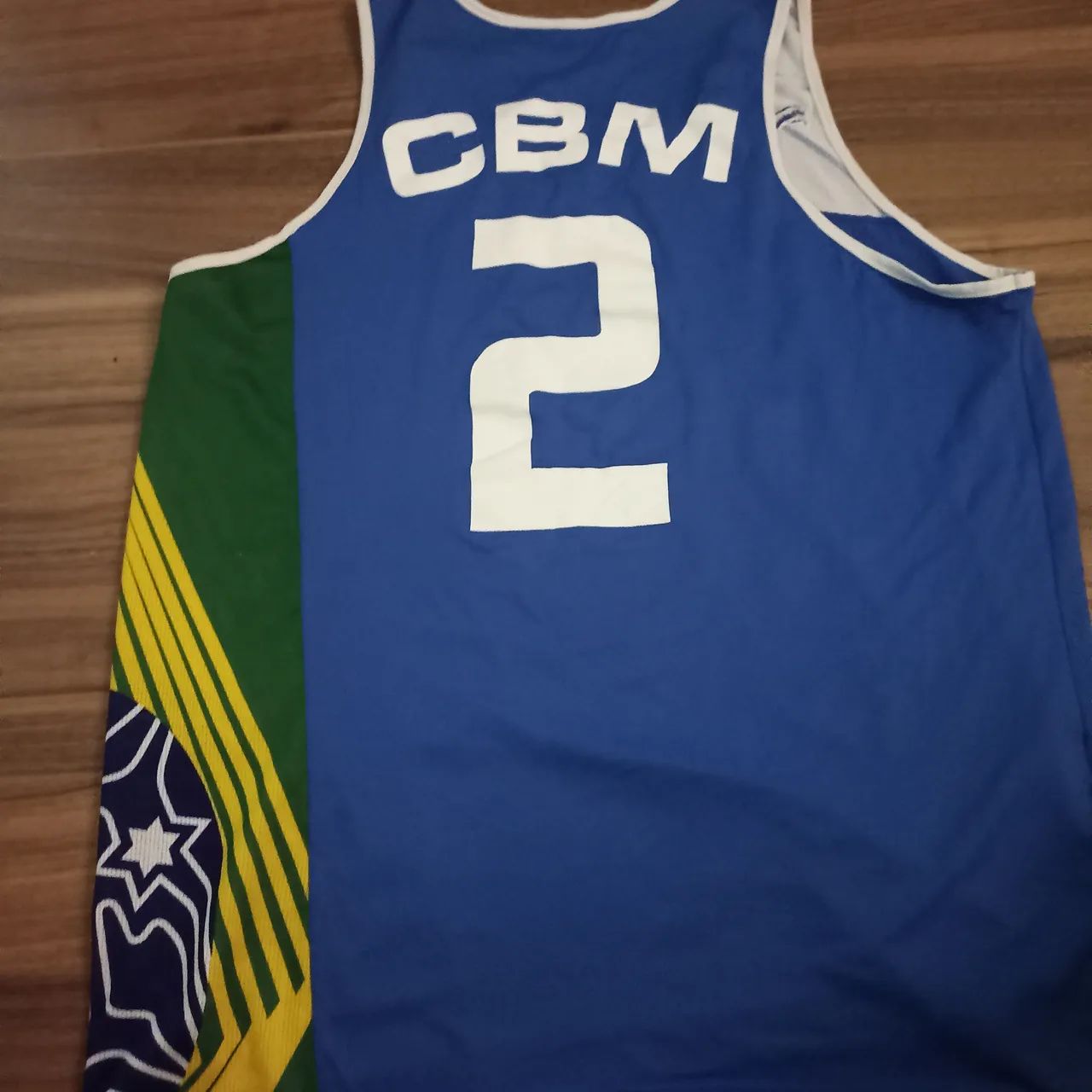 camisa da seleção brasileira de basquete macabi - Foto 2