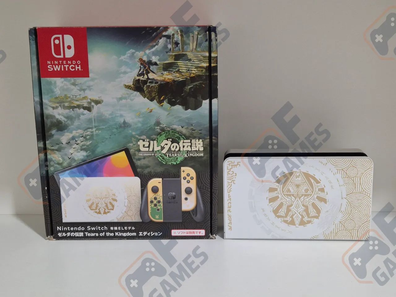 Nintendo Switch OLED Seminovo Edição Zelda | Aceito Cartão