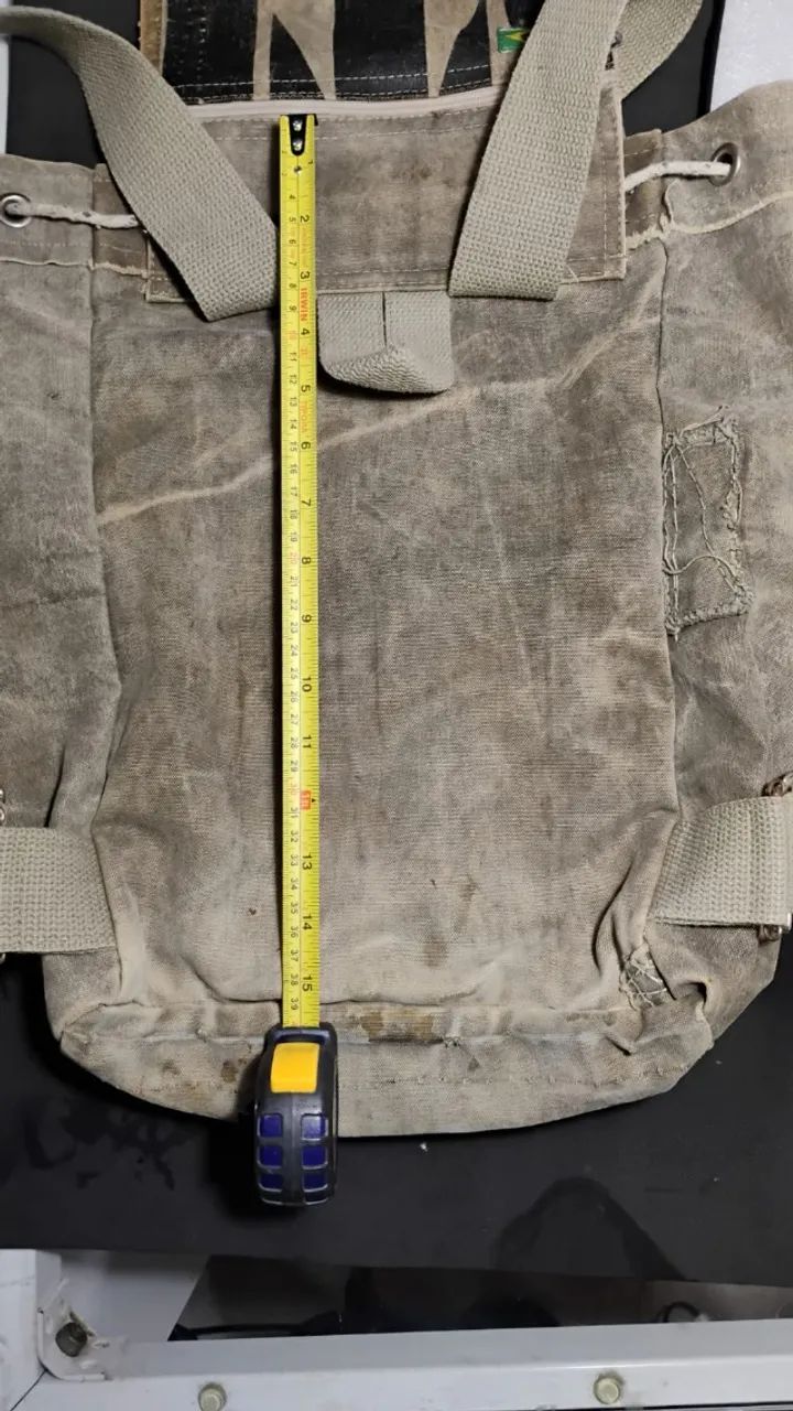 mochila de lona reciclada - Foto 3