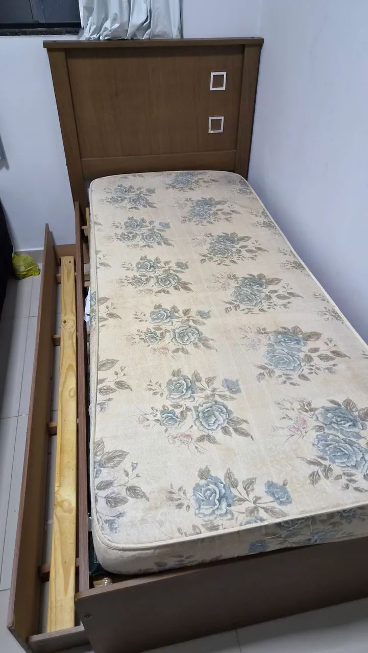 Cama de solteiro com colchão - Foto 3