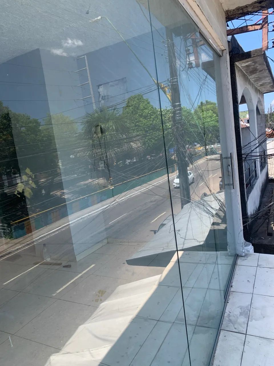Fachada de vidro vendo 