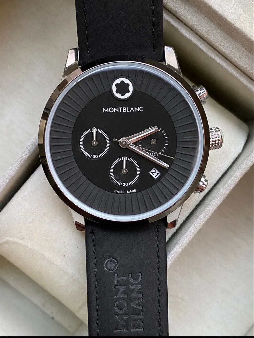 Relógio Montblanc Preto  - Foto 5