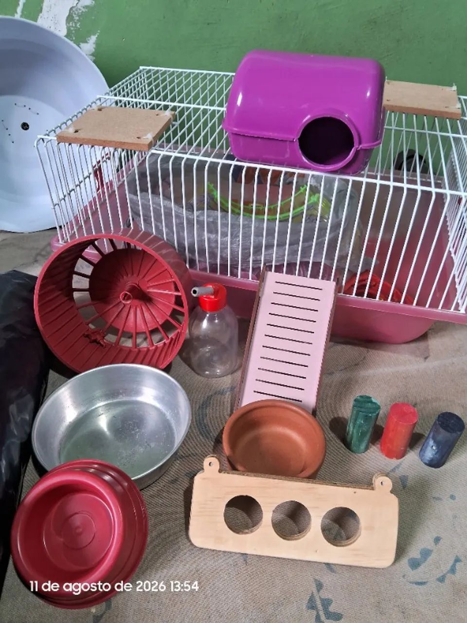 Gaiola e acessórios para Hamster - Foto 2