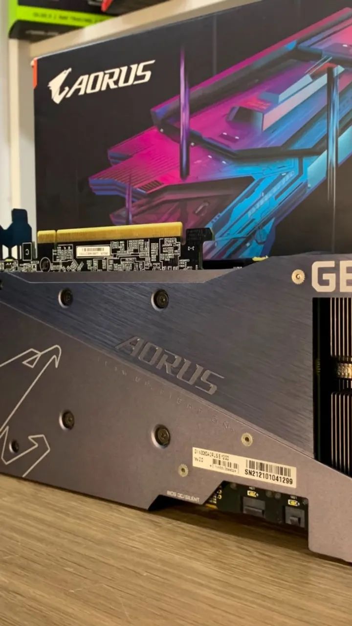 RTX 3060 12GB GIGABYTE AORUS  - Foto 4