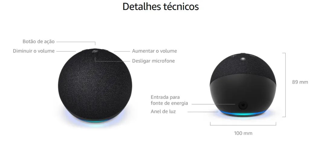 Echo Dot (5a Geração) Alexa - Foto 3