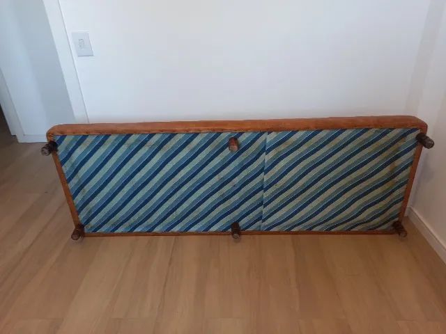 Sofá Modular / Recamier em Couro Legítimo (2 Peças) - Oportunidade! - Foto 4