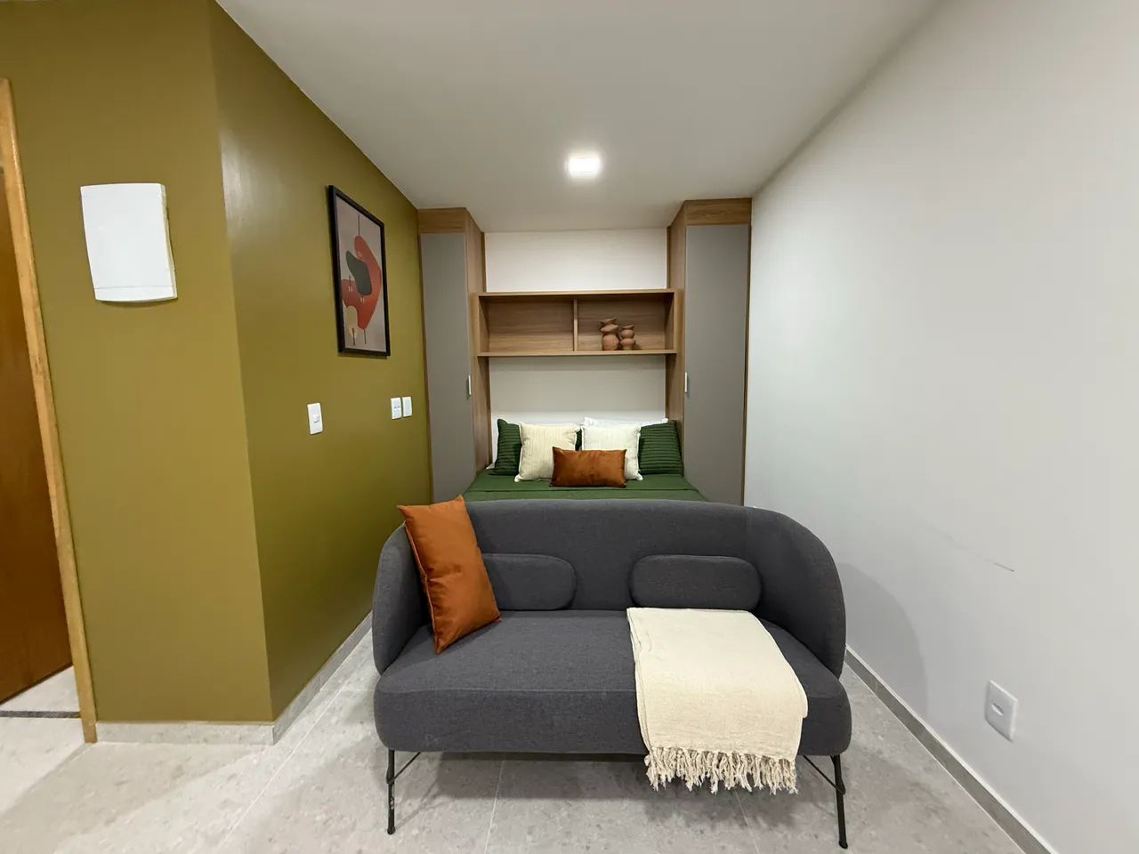 Aluga Kitnet / studio na Curicica | Prédio novo - Foto 5