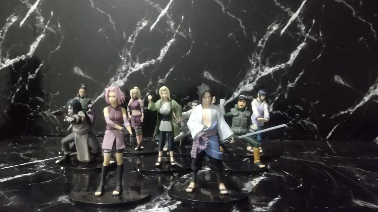 10 Bonecos colecionáveis do anime Naruto 
