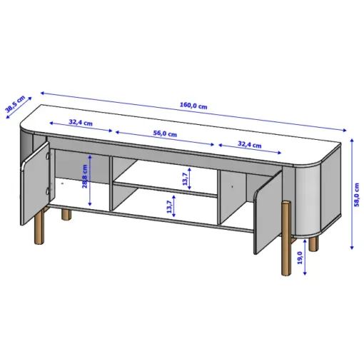 Rack para TV de até 65 polegadas  - Foto 4