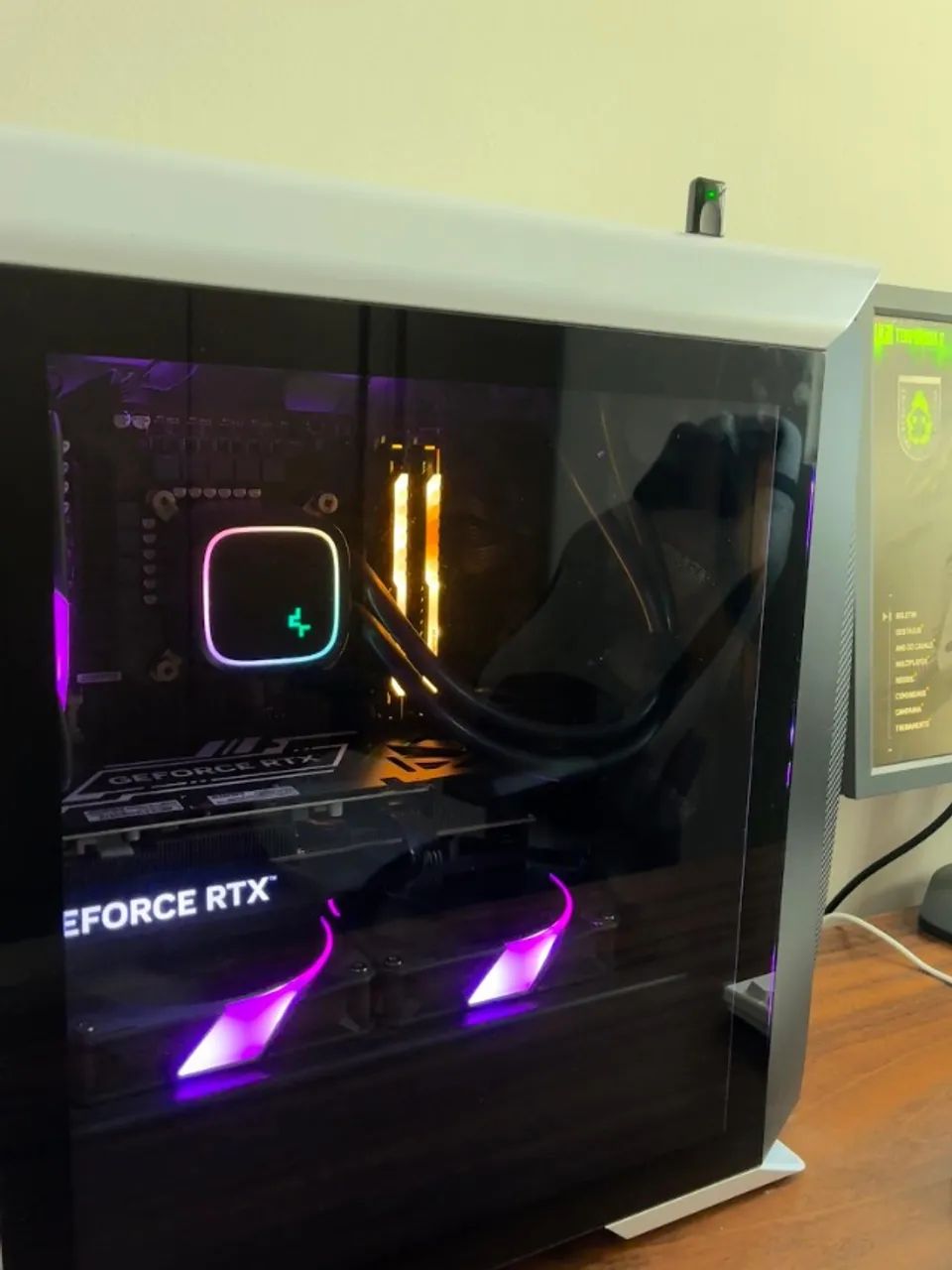 PC Gamer Completo Intel Core i9 14ª, RTX 4070 Super, Monitor Zowie