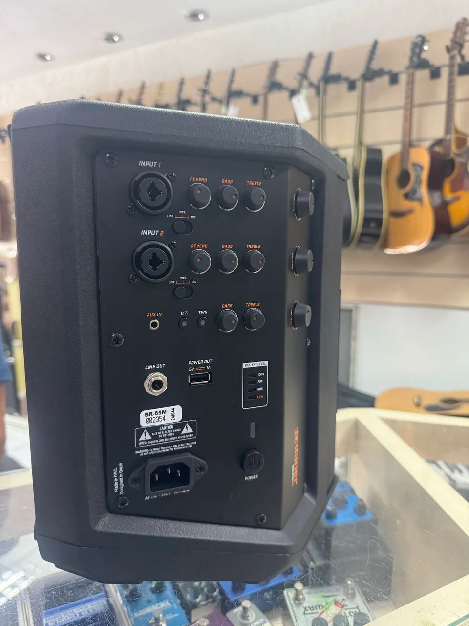 Caixa Stanner SR65M a bateria portatil - Foto 3