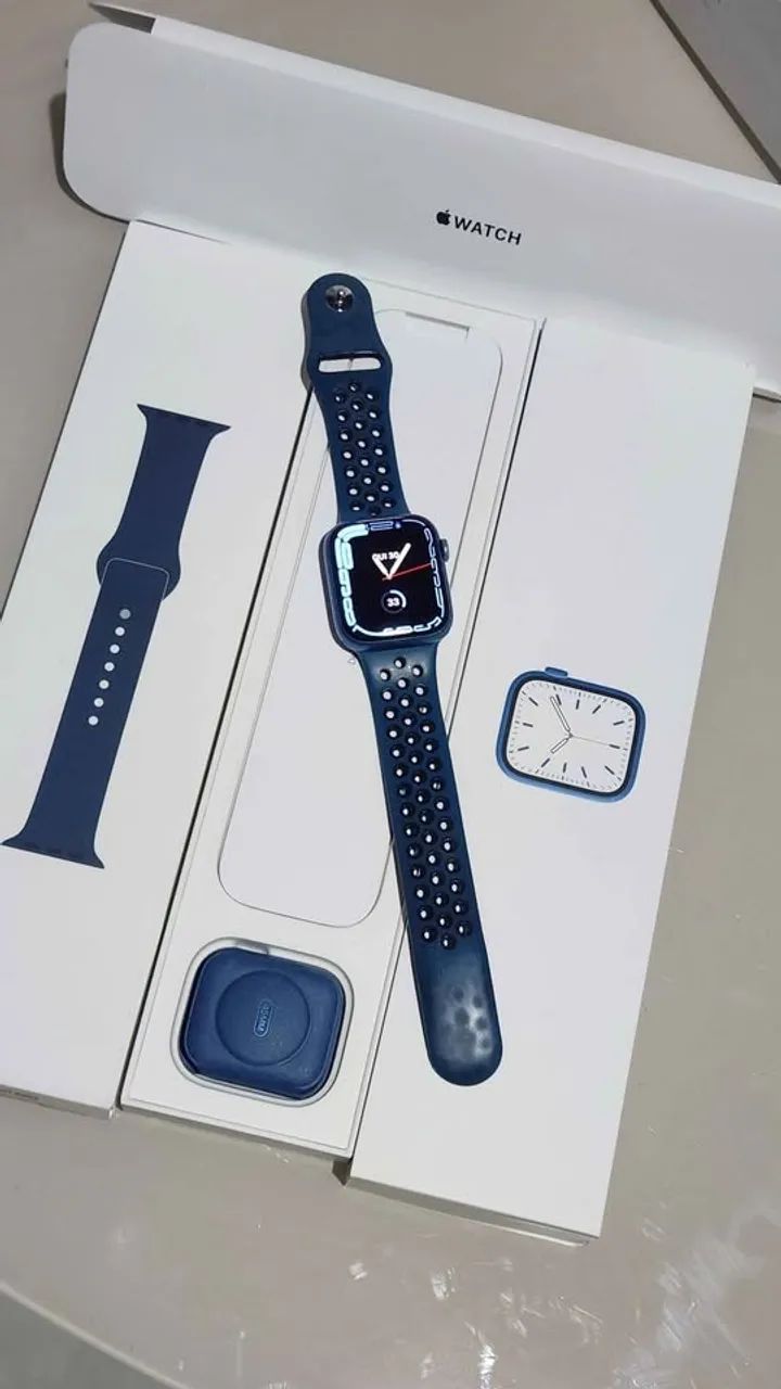 Apple Watch Series 7 45mm Abyss Blue