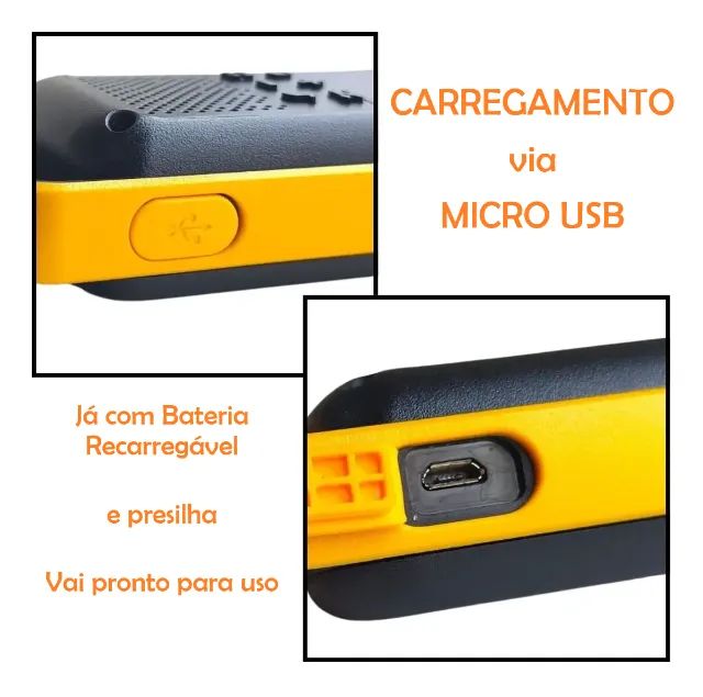 1 Rádio Comunicador Walk Talk Motorola Talkabout T470br 35km/2km montranha/cidade (usado) - Foto 4