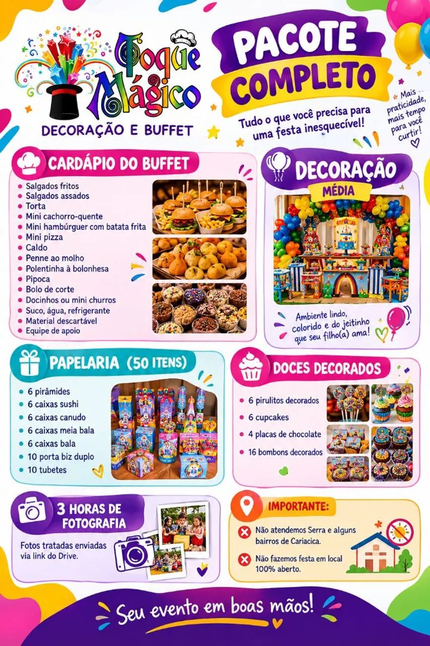 Pacote completo para festa  - Foto 2