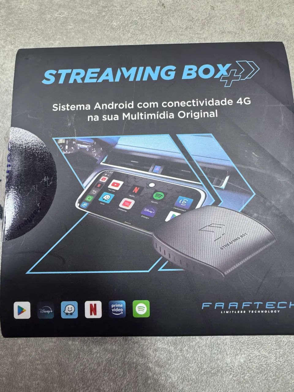 Streaming box + Android 13 mais top da marca 