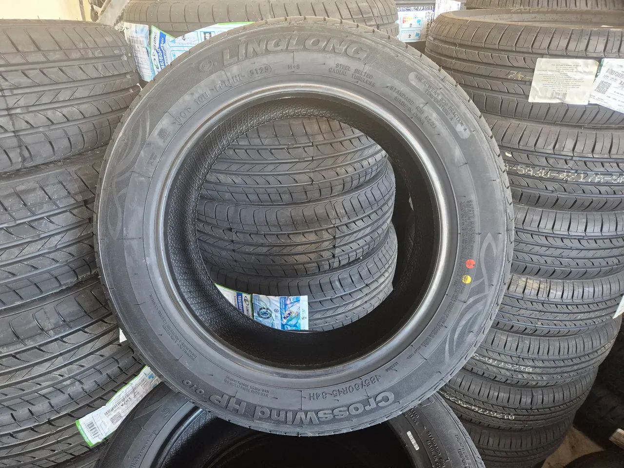 Pneu aro 15 185 60 15 Ling Long Crosswind novo original garantia e