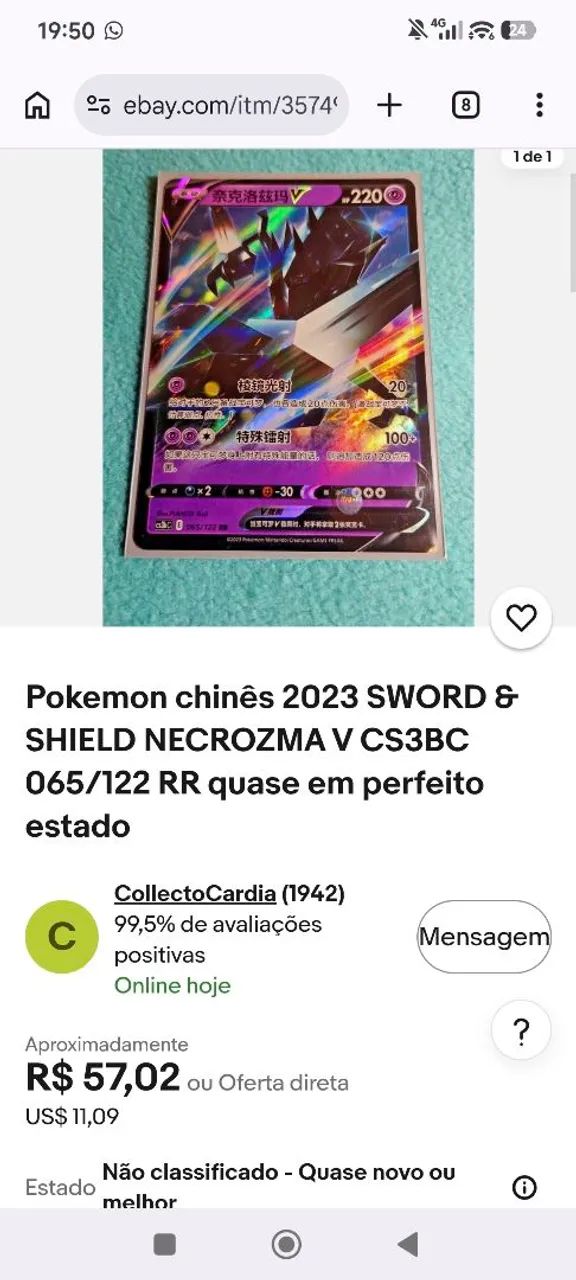 Cartas pokémon Full art - Foto 2