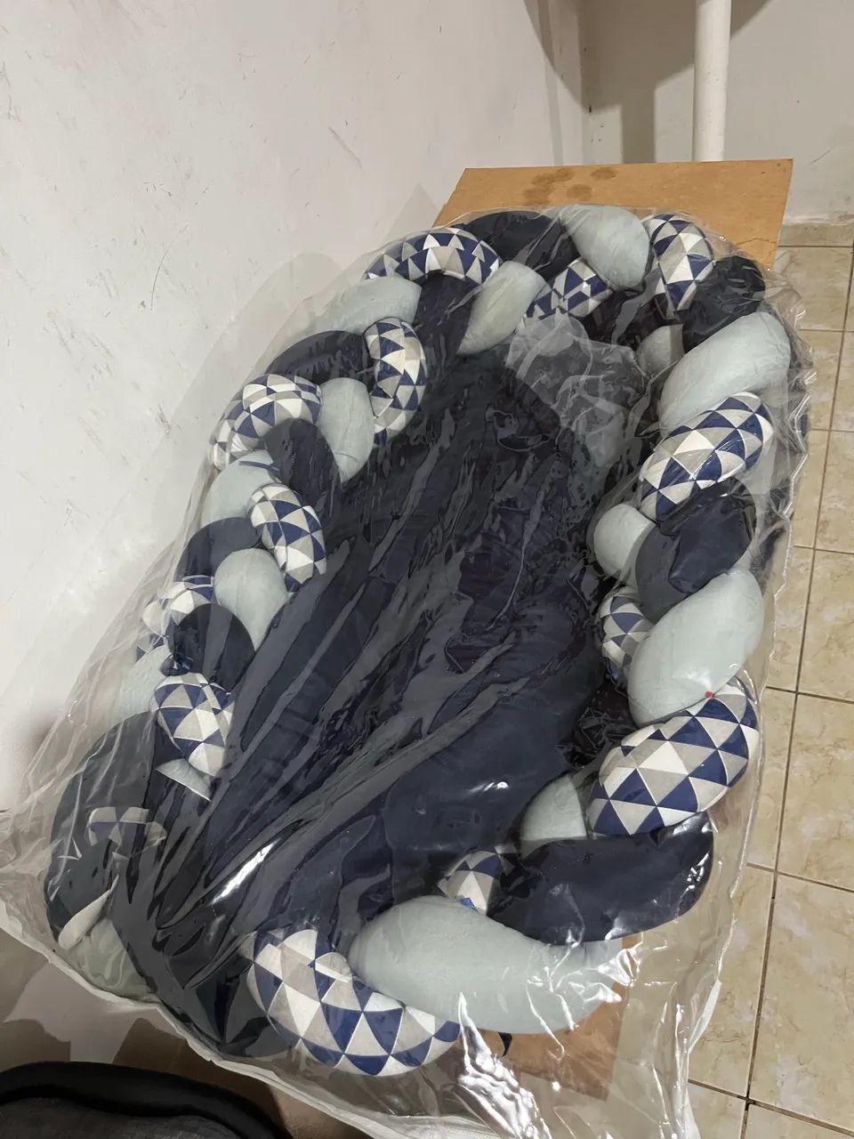 Ninho Redutor de Berço Trançado Completo com Mosquiteiro  - Foto 3