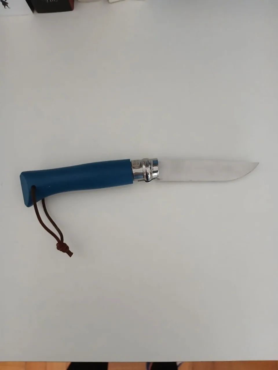 Canivete Opinel N 8 azul original - Foto 3