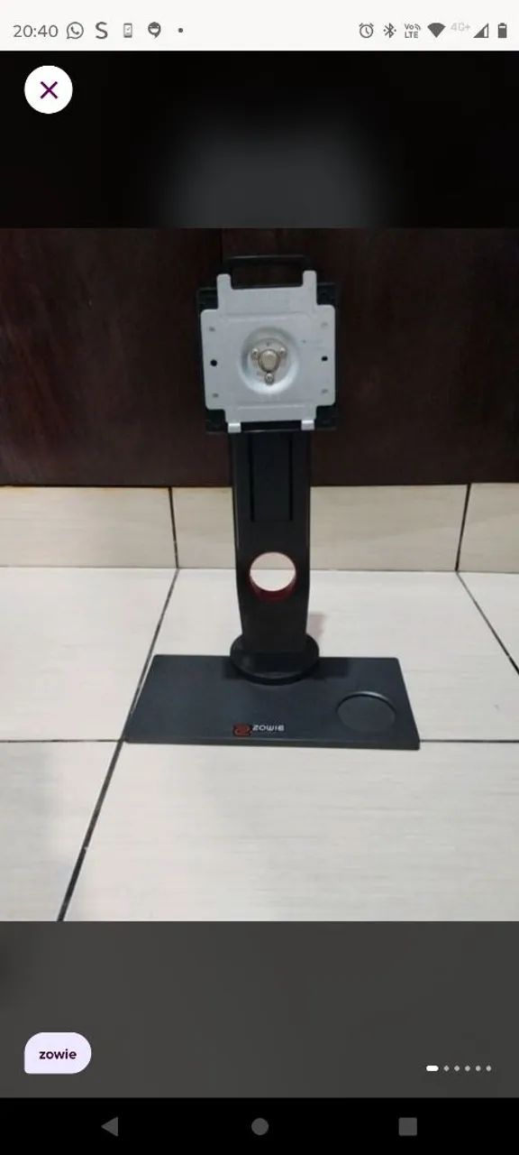 Suporte de computador da marca zowiE beng