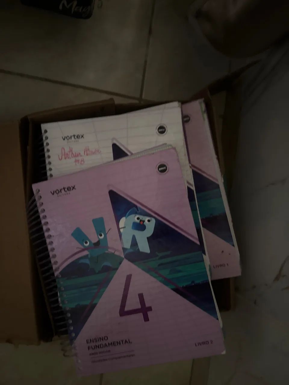 Livros vórtex quarto ano 