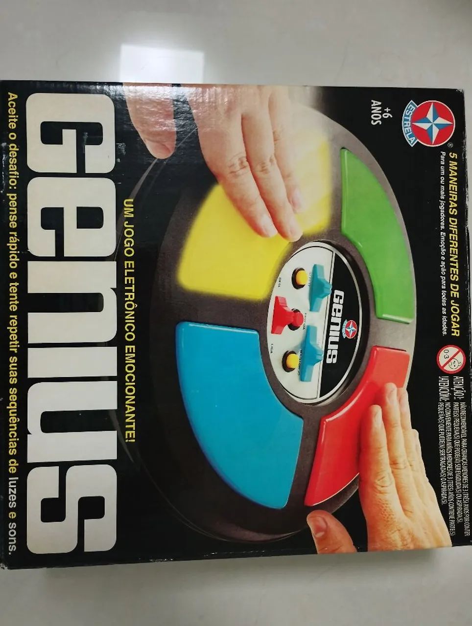 Caixa do brinquedo Genius da Estrela  - Foto 3