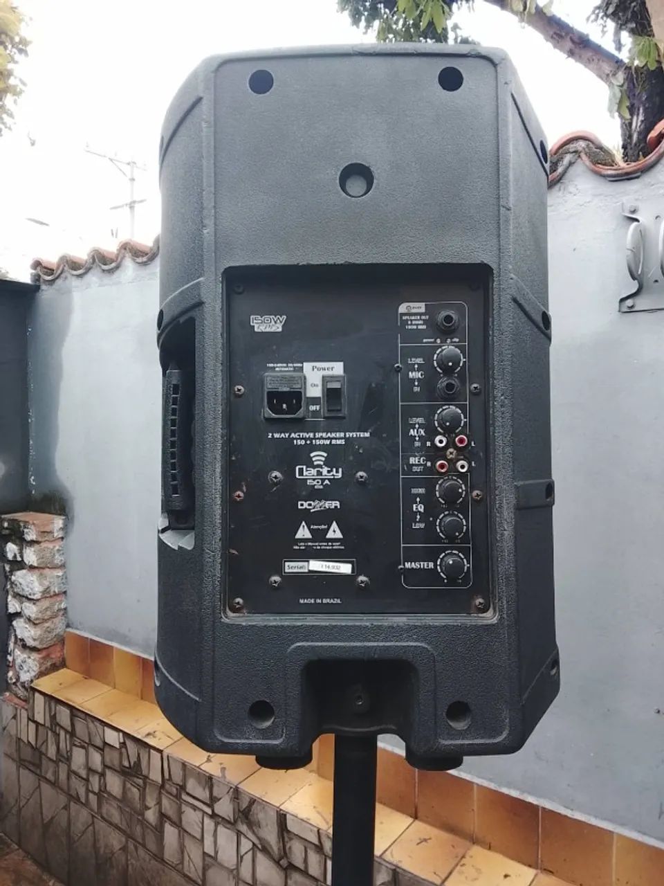 Caixa som amplificada com tripé  - Foto 4
