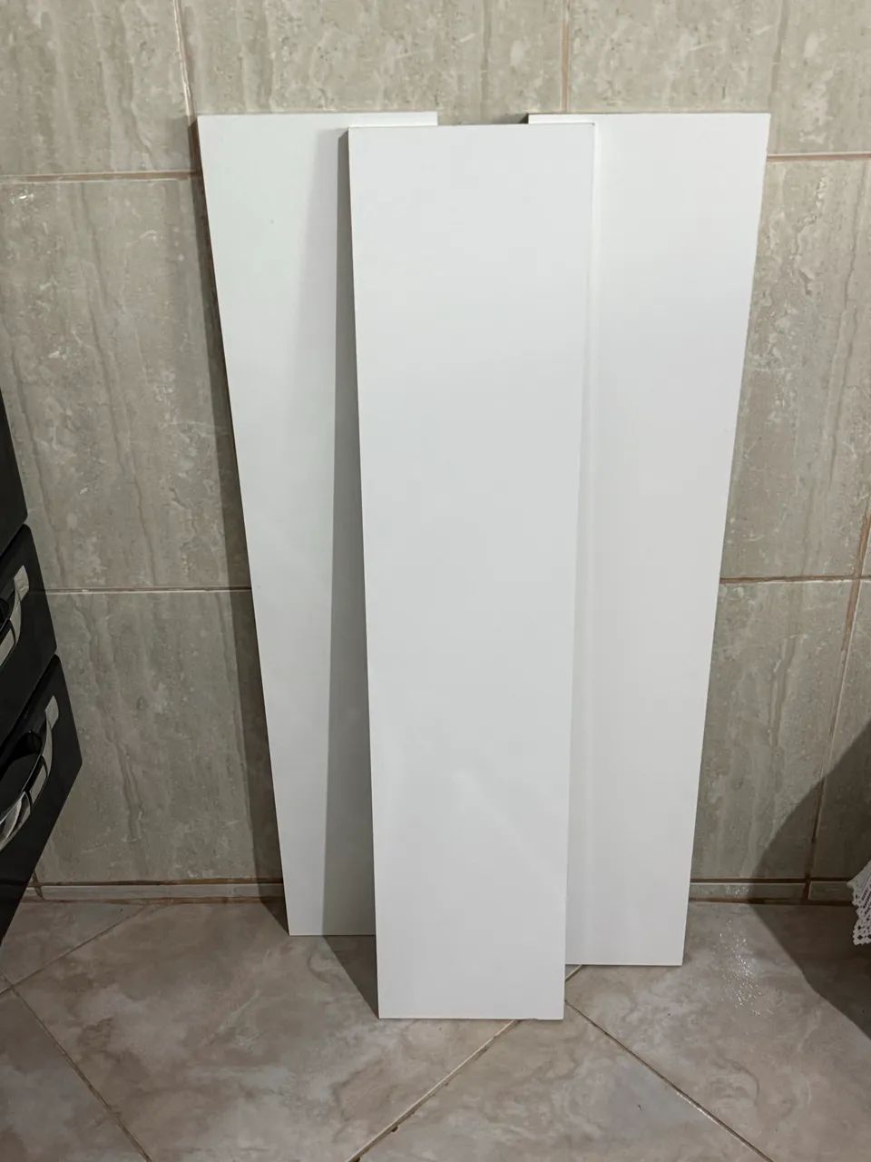 3 Prateleiras Invisíveis Brancas