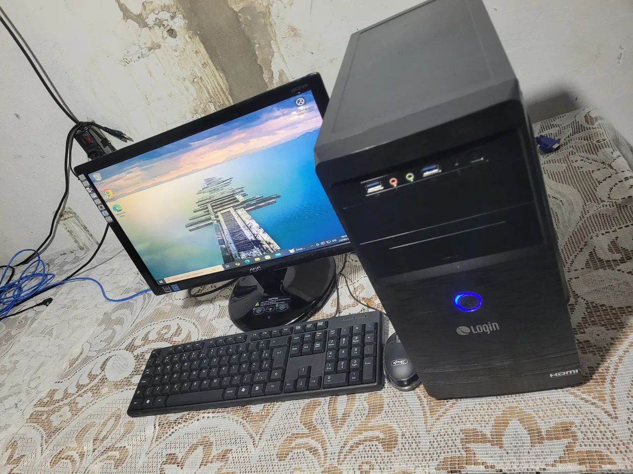 PC COMPLETO  I5 4GB ACEITO CARTÃO DO GARANTIA 650$ - Foto 2