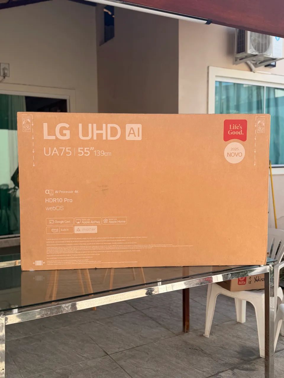 Smart TV LG 55 polegadas UHD IA 2026 - Foto 4