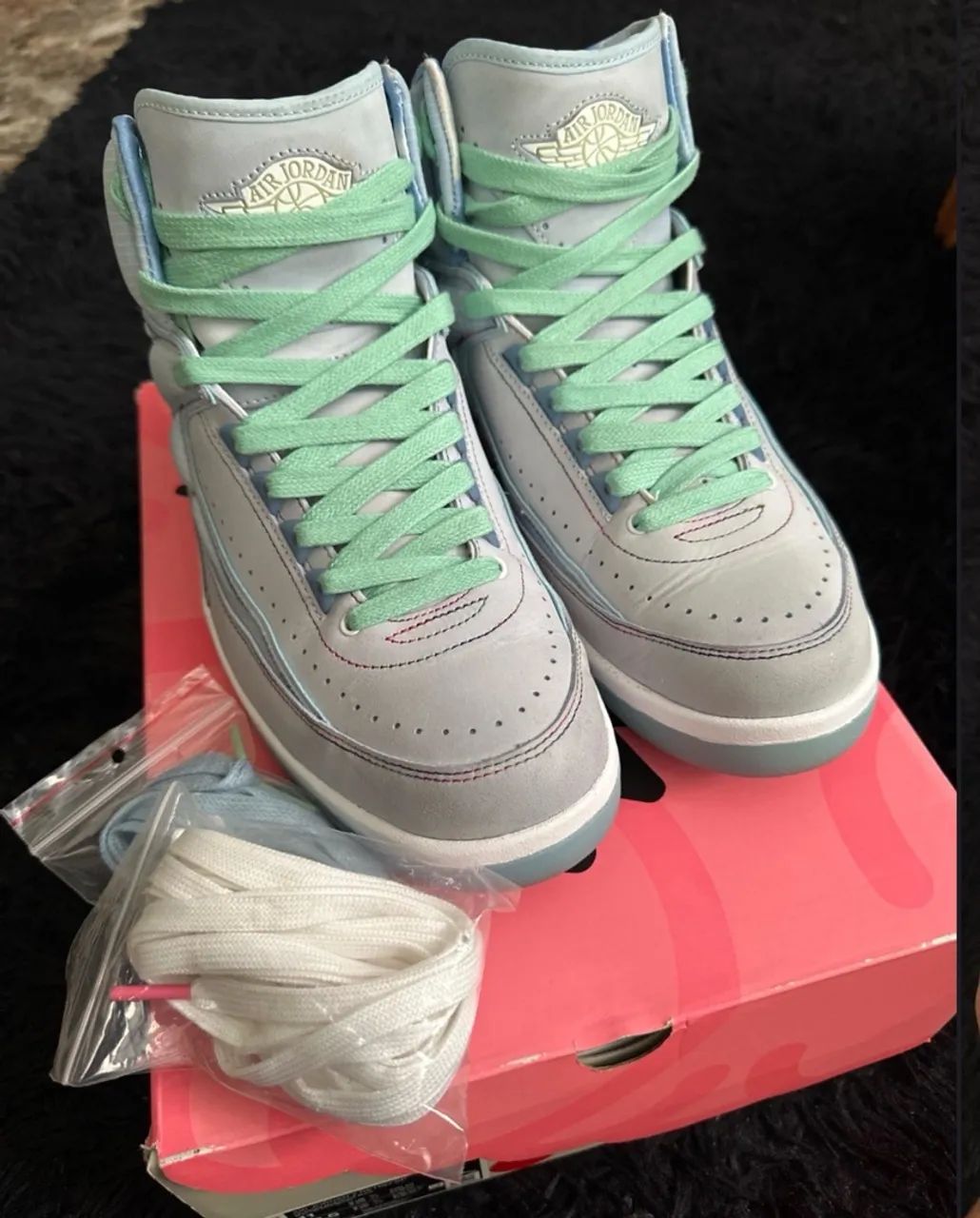 Tênis Jordan 2 x Balvin 43br  - Foto 2