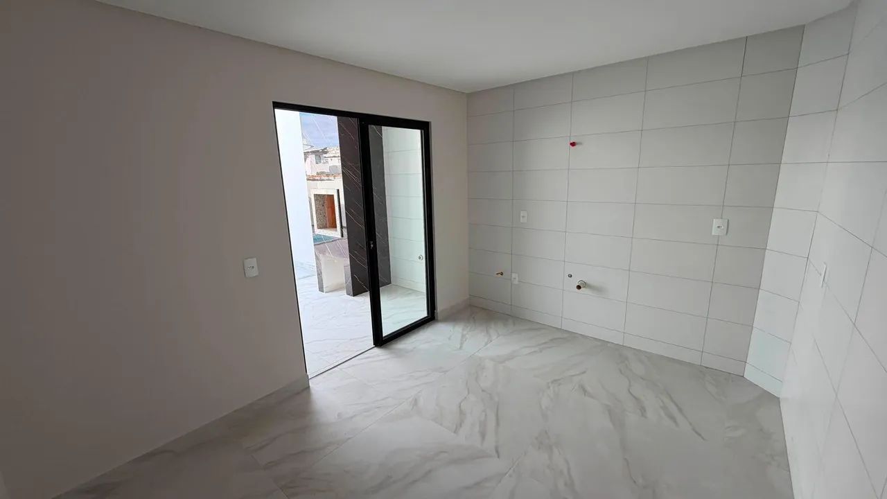 Casa nova 2 suítes com piscina e churrasqueira no Bosque da Mata Tijucas - 2 vagas - Foto 5