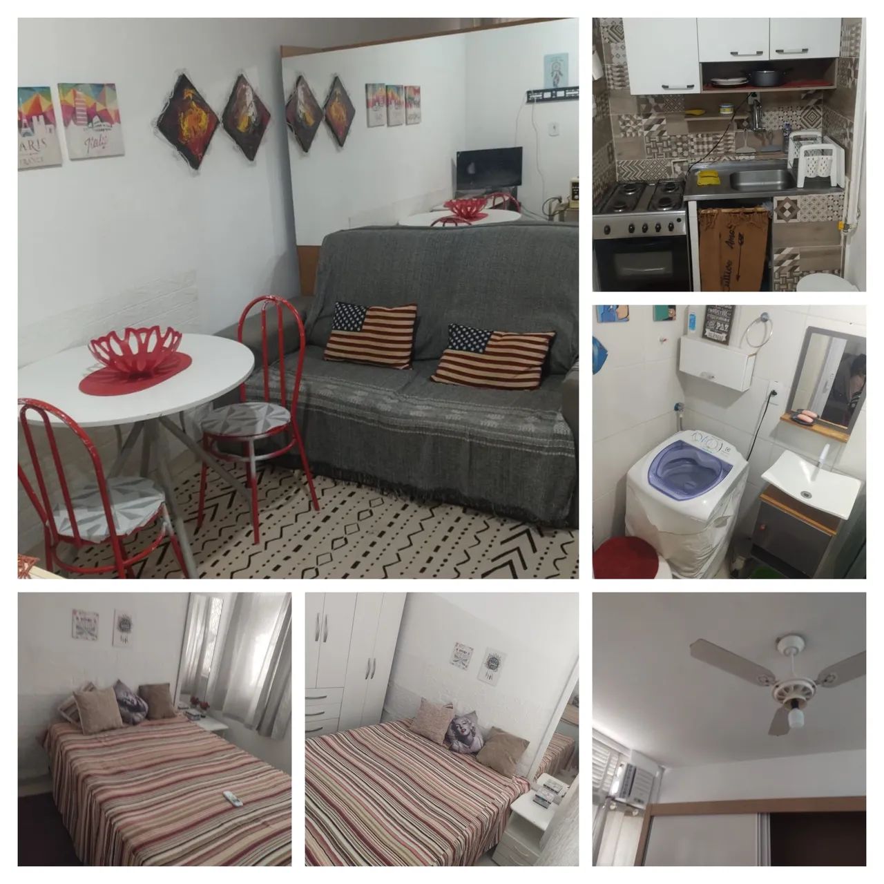 Apto mobiliado p Turistas,pessoas a trabalho ou cursos - Foto 2