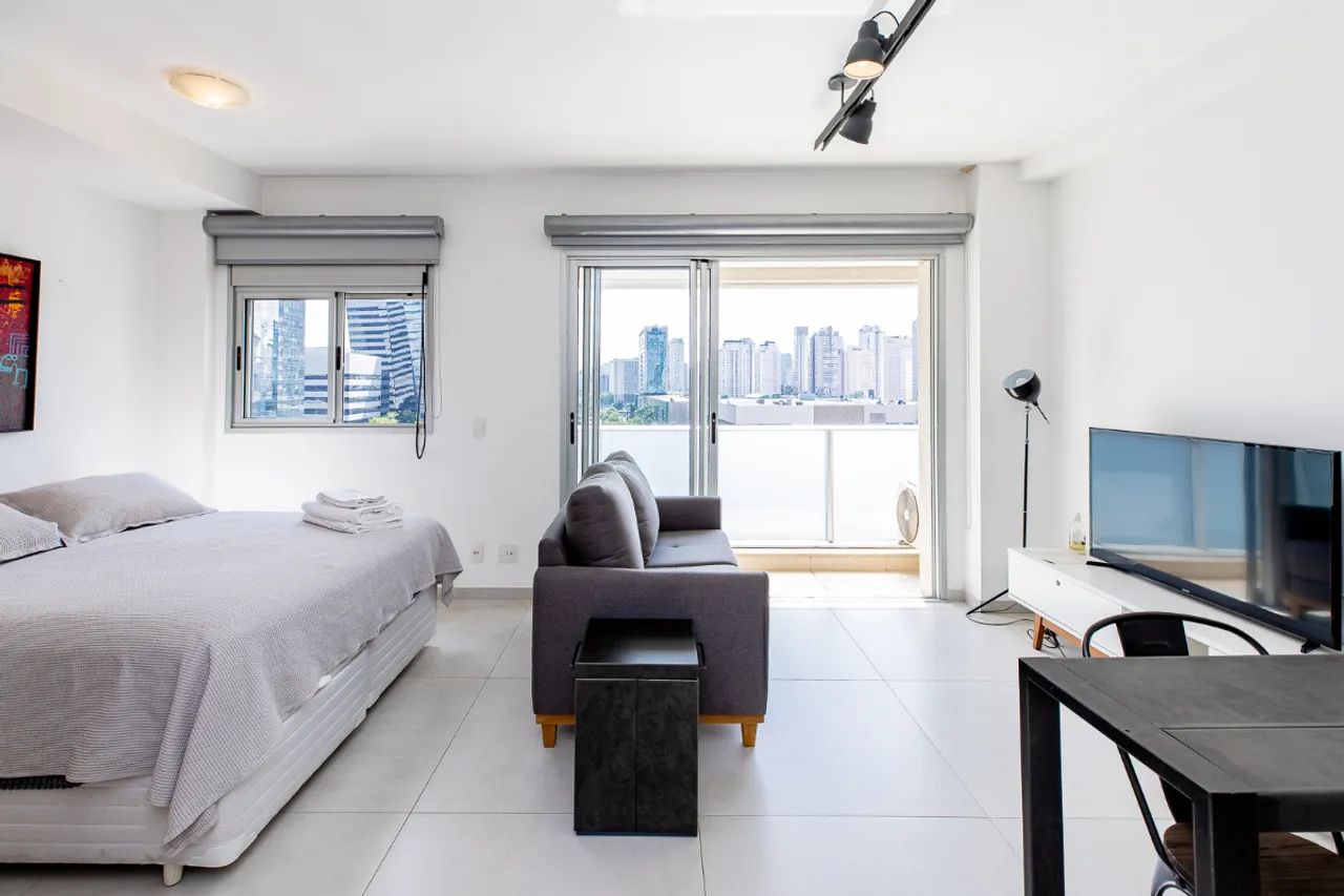 Studio para venda em Chácara Santo Antônio com 1 quarto, 33m² - Foto 2