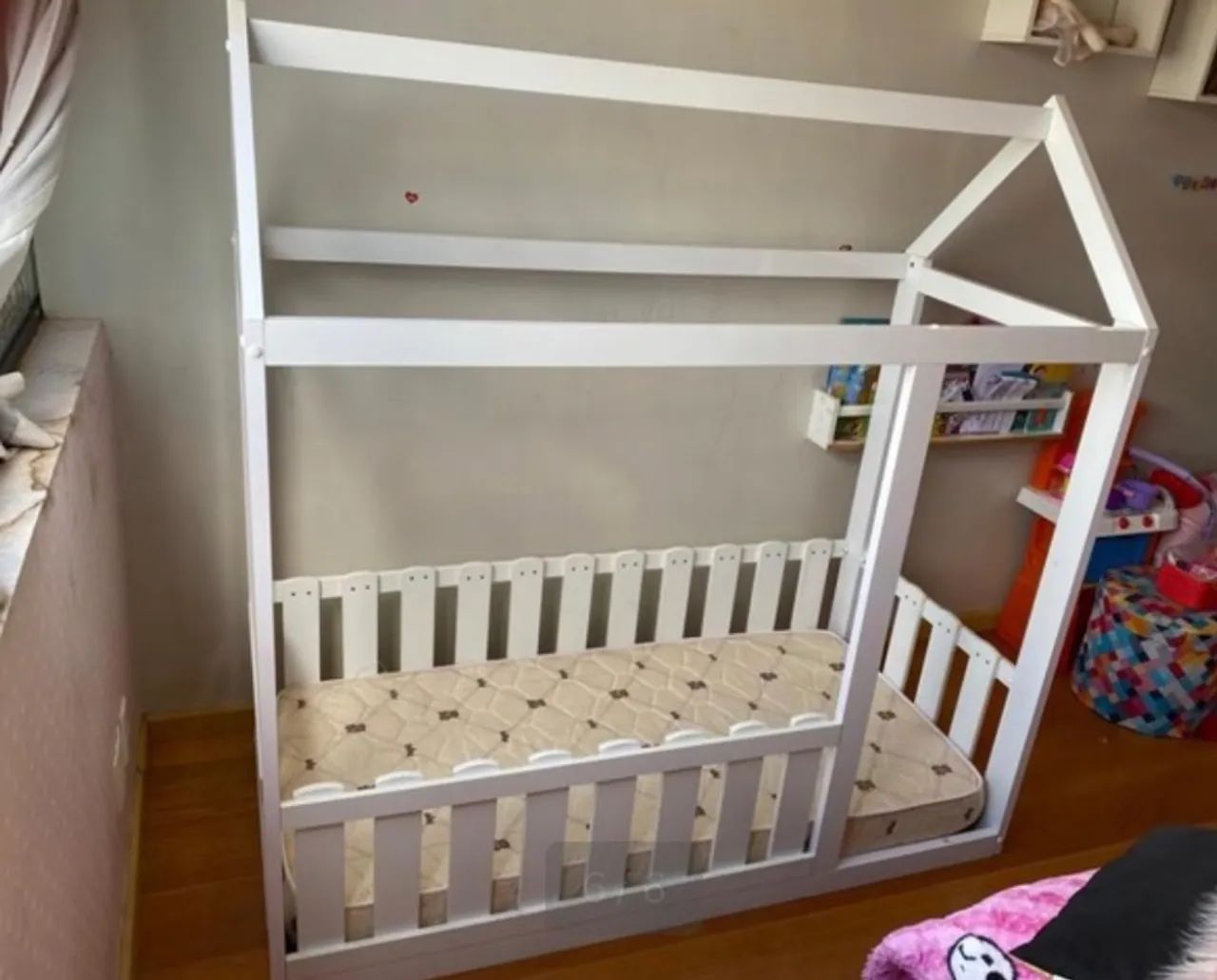 Cama casinha montessoriana infantil 