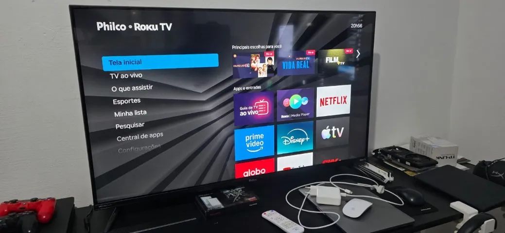 Tv 43 Led Smart Roku Tv Completa (Parcelo) - Foto 4