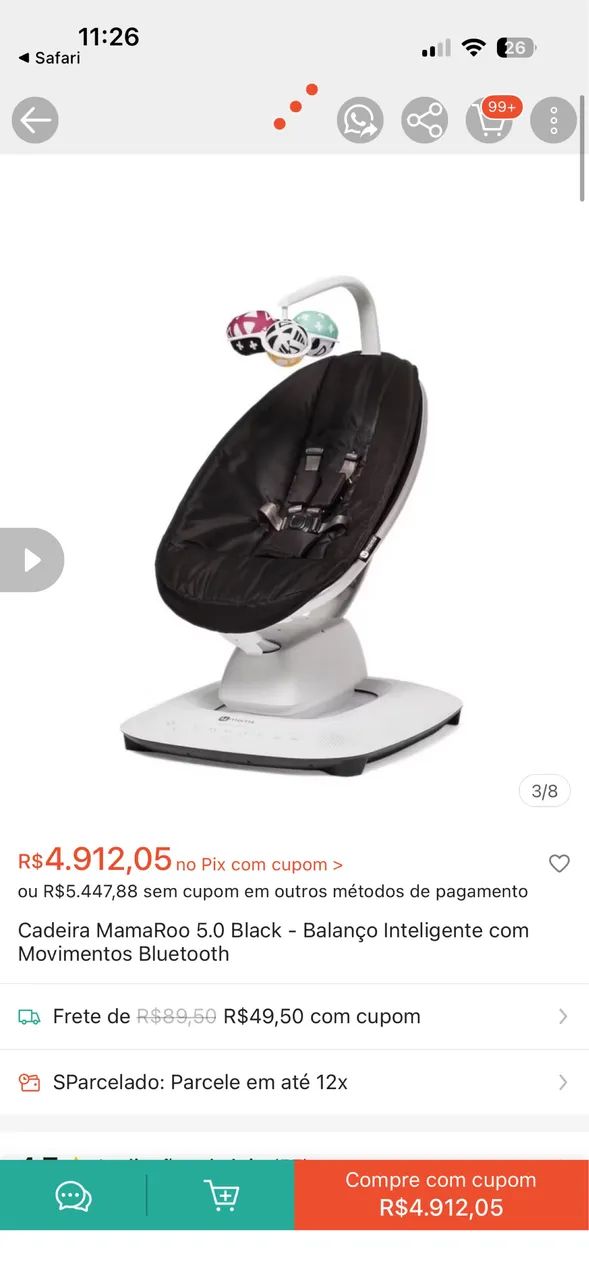 Cadeira 4moms 5.0 - Foto 5