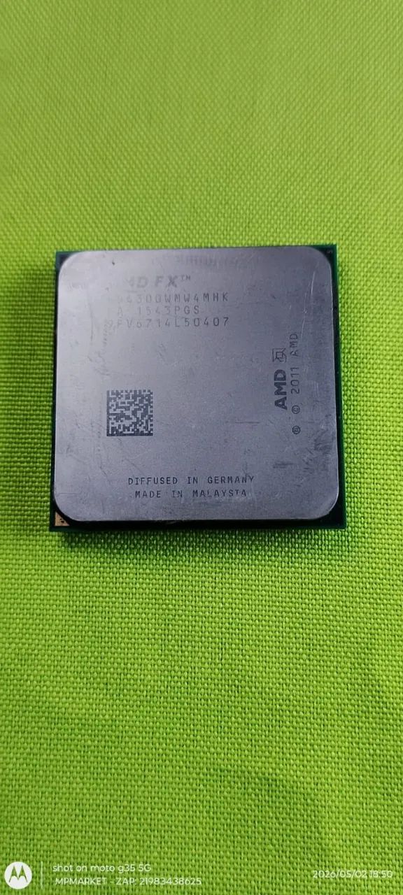 Processador AMD FX-6300, 6 núcleos, 3.5 GHz